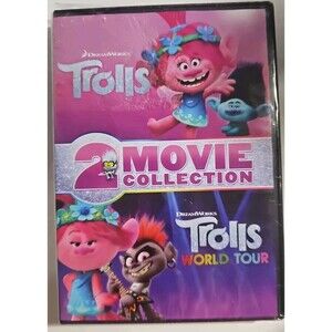 Trolls‎ / Trolls World Tour 2-Movie Collection [DVD] BRAND NEW SEALED